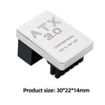 thumbnail image 4 of ATX3.0 Fuente de alimentación 2VHPWR Placa adaptadora de corriente 600W para tarjeta gráfica PCIe5.0 Hugtrwg  Para estrenar, 4 of 9