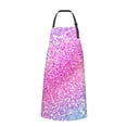 thumbnail image 2 of Picia Fun Rainbow Pink Waterproof Apron for Unisex Adult - Adjustable Bib Apron with Pockets, Ideal for Cooking, Gardening, Painting, and Household Chores, 2 of 9
