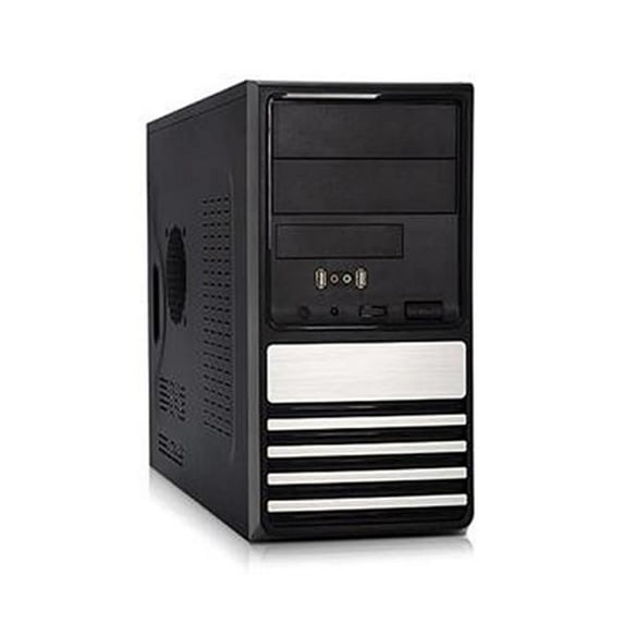 Foxconn Technology FX-689M-3 Foxconn TLM689 MicroATX Case Included ISO-400 300W 2 x USB3.0 with 80mm Fan