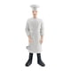 thumbnail image 2 of Figura de personas, adorno en miniatura realista, juguete para juego de imitación, colección de decoración de paisaje, figura profesional, figura de Cocinar, 2 of 8