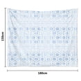 thumbnail image 5 of Floral Tapestry Decor Beach Tapestry Waterproof for Dorm Bedroom Living Room, 5 of 7