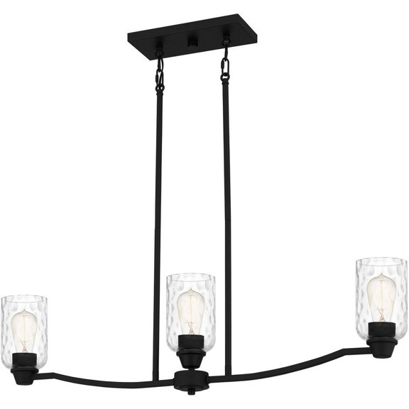 Quoizel Lighting - Acacia - 3 Light Linear Chandelier In Transitional Style-9.5