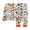 A-White55, variant on JAJAHO Halloween Kids Pajamas Boy Girl Long Sleeve Top And Pants Set Pumpkin Ghost Sleepwear 2 Piece Set 2-10Y