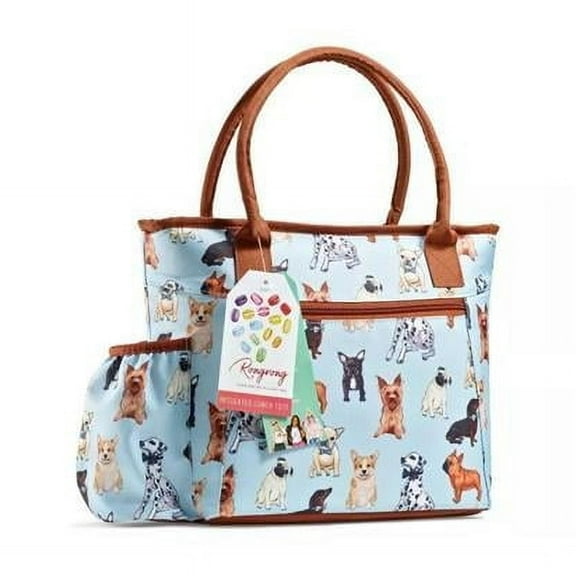 Medport  Fit & Fresh Atwater Lunch Tote - Pups Sky