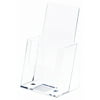 Plymor Clear Acrylic Tri-Fold Brochure Literature Holder (Countertop), Fits Documents Up to 4" Wide (12 Pack)