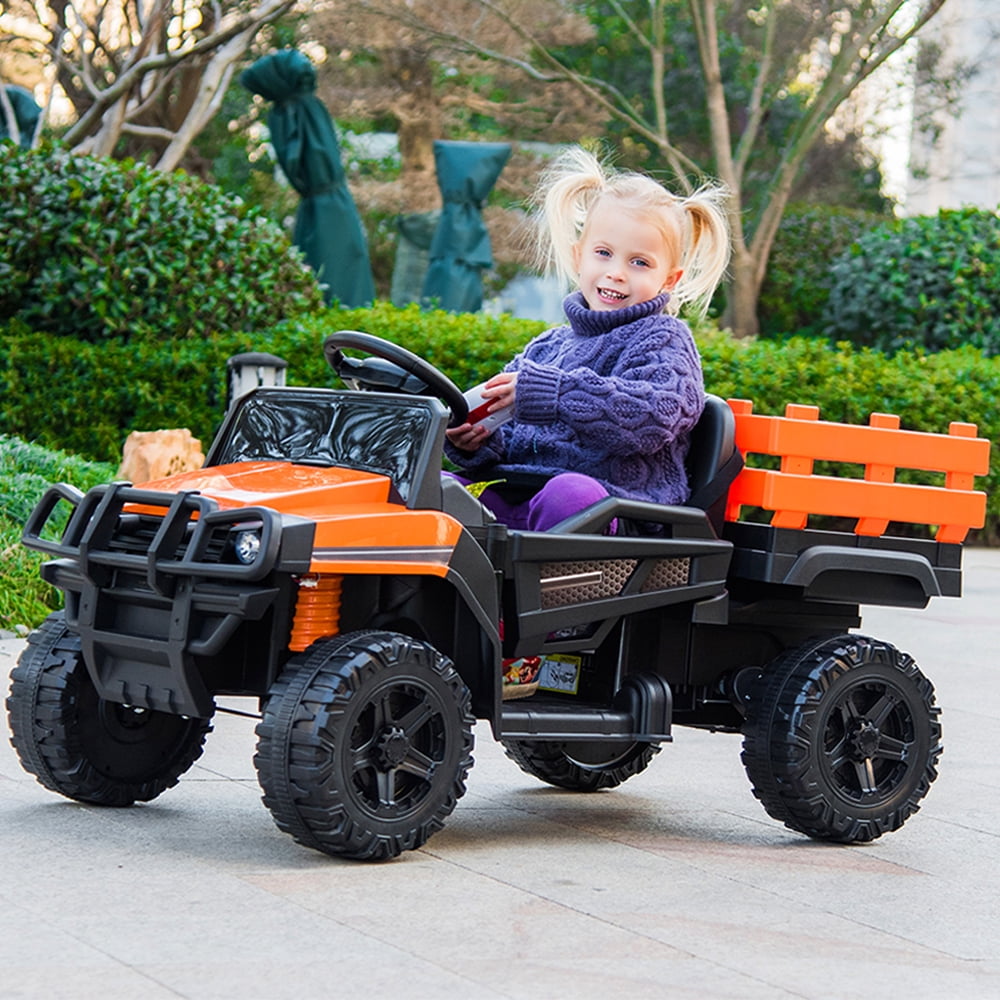 12 Volt Ride on Toys for Kids, Power 4 Wheels Ride on Cars with Remote Control, Electric