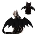 thumbnail image 1 of Fiudx Disfraz de Halloween para Mascota, Diseño de Araña de Material Suave, Cómodo para Perros Pequeños, Aspecto Único de Alas de Murciélago, Disfraz de Fiesta de Halloween, Tallas S/M/L, 1 Prenda co, 1 of 1