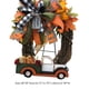 thumbnail image 2 of Guirnalda De Camión De Calabaza Rústica, Guirnalda De Decoración De Casa De Campo Hecha A Mano, Corona Floral De Otoño Artificial Para Pared, Puerta Delantera, Jardín Monstrate HA014159-00, 2 of 6