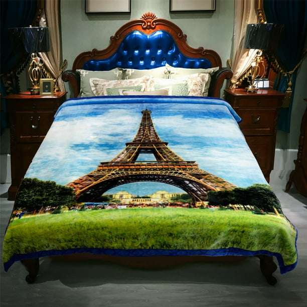 King Size Soft Plush Heavy Thick Fleece Blanket For Winter ...