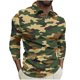 thumbnail image 2 of Blusa y camisa de manga larga con cuello vuelto para hombre, jersey de solapa con cremallera y manga larga, blusa informal estampada para San Valentín, poliéster para hombre, 2 of 5