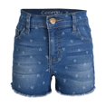 thumbnail image 1 of Short George Talla 14 Mezclilla con Estampado Corazones Azul Medio, 1 of 4