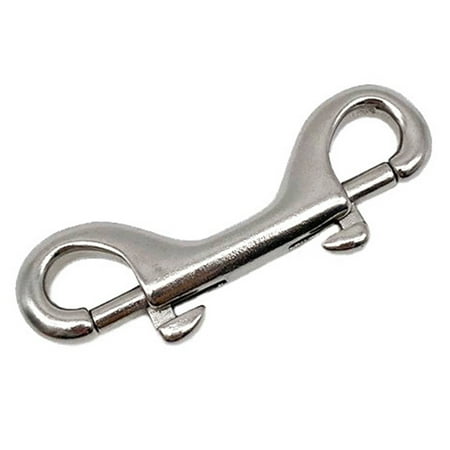 

Stainless Steel Diving Double End Snap Hook Clips 90mm Boat Hardware Double Ended Snap 90mm-316
