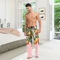 thumbnail image 6 of FORMRS Mens Pajama Pants with Pockets Sleepwear Lounge Bottoms Sizes S-2XL, Vibrant Oranges, 6 of 7