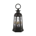 thumbnail image 2 of Halloween Vintage Silhouette Lantern 5.70IN Silhouette LED Lantern with Hanging Ring Spooky Lamp Halloween Decorations for Dining Table Fireplace Mantel Window Tree Branch Indoor Home Decorations, 2 of 6
