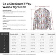 thumbnail image 5 of Lsque Tulips Flowers UPF 50+ Lightweight Sun Protection Men's Women's Long Sleeve Shirt, Hoodie Performance -Small, 5 of 9