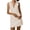 Flax, variant on Cotton Linen Womens Dresses Sexy V-Neck Sleeveless Basic Tank Dress Chic Elegant Ladies Dresses Summer Sale Vestidos Para Mujer,White,L