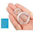 thumbnail image 3 of 4 Pack Silicone Clipple Magnetic Anti Snore Stop Snoring Nose Clips Sleeping Aid, 3 of 5