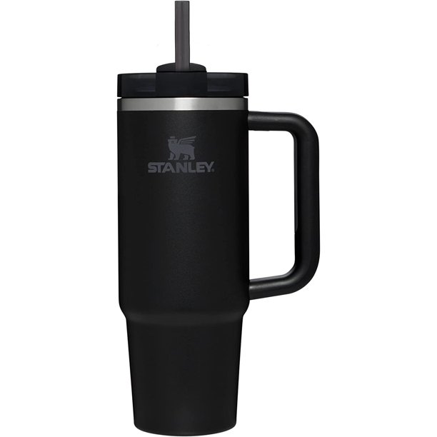 Stanley Quencher H2.0 FlowState Vaso aislado al vacío de acero inoxidable con tapa y pajita para agua, té helado o café, batidos y más