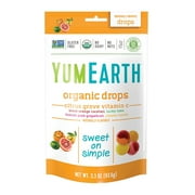 Yummy Earth Organic Vitamin C Drops - Citrus Grove , 3.3 Oz
