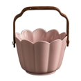 thumbnail image 1 of Cesta de fruta de cerámica de la vendimia Año Nuevo snack caja de almacenamiento de dulces bandeja de té creativa portátil cesta de fruta seca de alto aspecto, 1 of 6