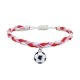 thumbnail image 1 of Pulseras de Fútbol Charm Favors Fútbol Negro Rojo Blanco Marrón Pulseras de Fútbol Cuentas Ajustable Inspirational for Teens Adults Sport Birthday Football Favors For, 1 of 2