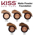 thumbnail image 3 of Kiss New York ProTouch Matte Powder Foundation | Full Coverage Oil-Control Makeup – Choose Shade, 3 of 13