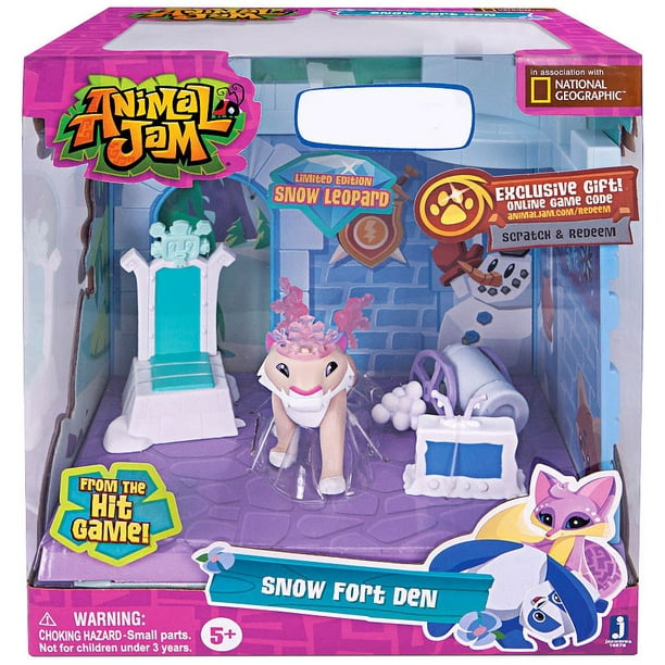 Animal Jam Snow Fort Den Playset Walmart Com Walmart Com