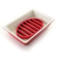 thumbnail image 3 of Norpro Oval Nonstick Silicone Roast Rack / Trivet - Healthy Cooking & Roasting 3 Pack, 3 of 6