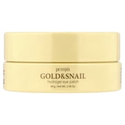 Petitfee Gold & Snail Hydrogel Eye Patch ، 60 قطعة