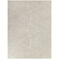 thumbnail image 3 of Balta US, Inc Darcy Modern Stripe Indoor/Outdoor Area Rug Taupe 5'3" x 7' 5' x 8' Cream, Off-White Runner, Rectangle, 3 of 5