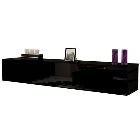 - Berno Modern High Gloss Wall Mounted Floating 71