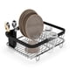 thumbnail image 1 of Multi Use Dish Rack, 48.26 x 29.21 x 13.97 cm, Negro/Níquel, 1 of 6
