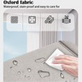 thumbnail image 4 of TerraHaven Thickened Fabric Storage Box, 24L Capacity Organizer with Double Window & Waterproof Design - Sturdy Leather Handles, Foldable & Easy to Clean - for Closet, Bedroom, Dorm & Office Storage, 4 of 7