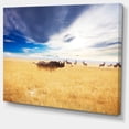 thumbnail image 2 of Huge Rhino avec Antilopes - Impression sur Toile Seashore, 2 of 3