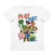 thumbnail image 1 of Playera Para Niño Disney Toy Story Cuello Redondo Manga Corta Talla 8 Blanco, 1 of 1