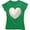 Green, variant on Baseball Heart Women's Sports Outdoor Spirit Wear Proud Mom T-Shirt