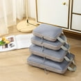 thumbnail image 3 of Nine-Piece Set Of Compression Storage Bags, Beige Storage Case Colro:Beige Material:Cloth, 3 of 8