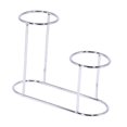 thumbnail image 4 of Soporte de bola de vidrio perfecl soporte de metal decoración del hogar Base Plateado, 4 of 8