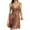 Khaki, variant on Women's Open Back Lace Stitching Satin Pajama Set RD2 M