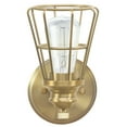thumbnail image 4 of Aspen Creative 62238, 1-Light Bathroom Vanity, 9" Wide, Transitional Design, Antique Brass, 4 of 6