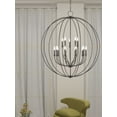thumbnail image 6 of Livex Lighting - Milania - 15 Light Foyer Chandelier in Farmhouse Style - 42, 6 of 7