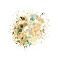 thumbnail image 2 of Kiara Sky Sprinkle On Glitter Nail Powder SP216 - You're Golden Baby! 1oz, 2 of 2