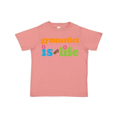 

Inktastic Gymnastics is My Life Gift Toddler Toddler Girl T-Shirt