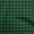 thumbnail image 1 of oneOone Viscose Chiffon Dark Green Fabric Check Sewing Craft Projects Fabric Prints By Yard 42 Inch Wide, 1 of 4