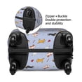 thumbnail image 3 of Haiem Dogs Are Running Luggage Cover Printed Suitcase Covers for Luggage Elastic Washable Suitcase Protector Fits 18-32 Inch Luggage-Large, 3 of 8