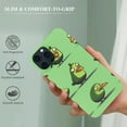 thumbnail image 4 of ONETECH Compatible with iPhone 14 Avocado Phone Case, Kawaii Avocado Summer Fruit Series Design, Anti Yellowing and Anti Drop Cute Silicone Phone Case, for Girls iPhone 14 Fruit Phone Case, 4 of 5