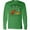 Kelly Green, variant on Inktastic Laissez Les Bon Temps Rouler Mardi Gras Partying Seafood Long Sleeve T-Shirt
