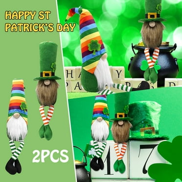 St Patricks Day Decor - Qianduo 2Pc St. Patrick's Day Spring Room Plush Doll Decorations Present Multicolor, 2Pcs Toys Clearance Sale