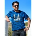 thumbnail image 2 of California L.A. State Tie Dye Crystal Men -Image by Shutterstock, Male x-Large, 2 of 4