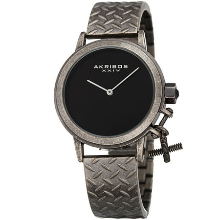 Akribos XXIV Women's Swiss Quartz Charm Antique Bracelet Watch-AK966
